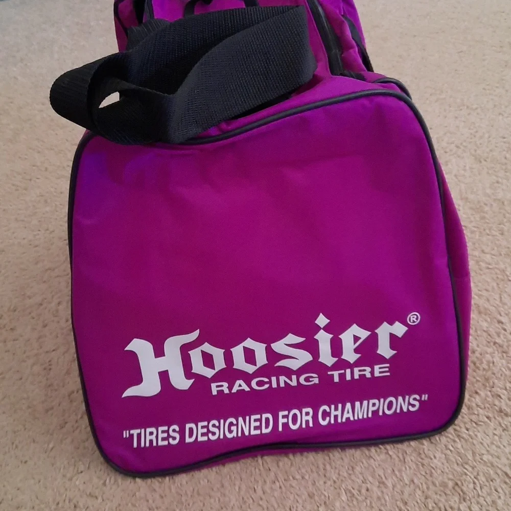 Hoosier Racing Tire, Purple, Duffel Bag